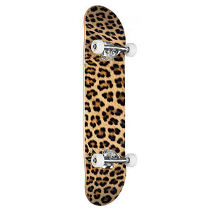 Mini Logo Complete Skateboard - 18 Leopard Fur 242 8"