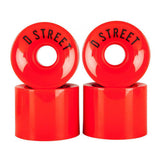 D Street Wheels - 59 Cent Red 78a 59mm (4 Pack)
