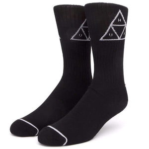 Huf Triple Triangle Crew Sock - Black