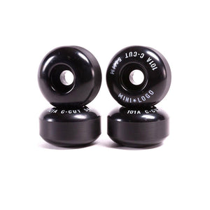 Mini Logo Wheels - C-Cut 2 Black 101a 54mm (4 Pack)