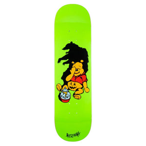 Welcome Skateboard Deck - Hunny on Evil Twin Neon Green 8.5"