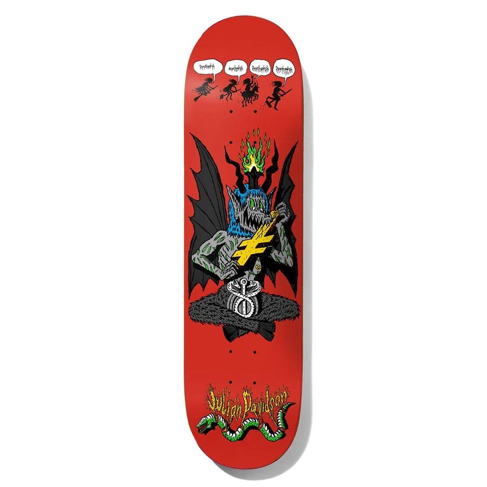 Deathwish Skateboard Deck - Julian Davidson Exorcism Failed 8"