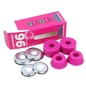 Krux Skateboard Bushings - Worlds Best Super Hard 96a Pink (2 Set)