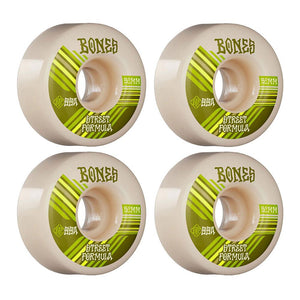 Bones Wheels - STF Retros V4 Wide White 99a 52mm (4 Pack)