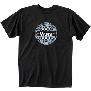 Vans Circle Checker T-Shirt - Black
