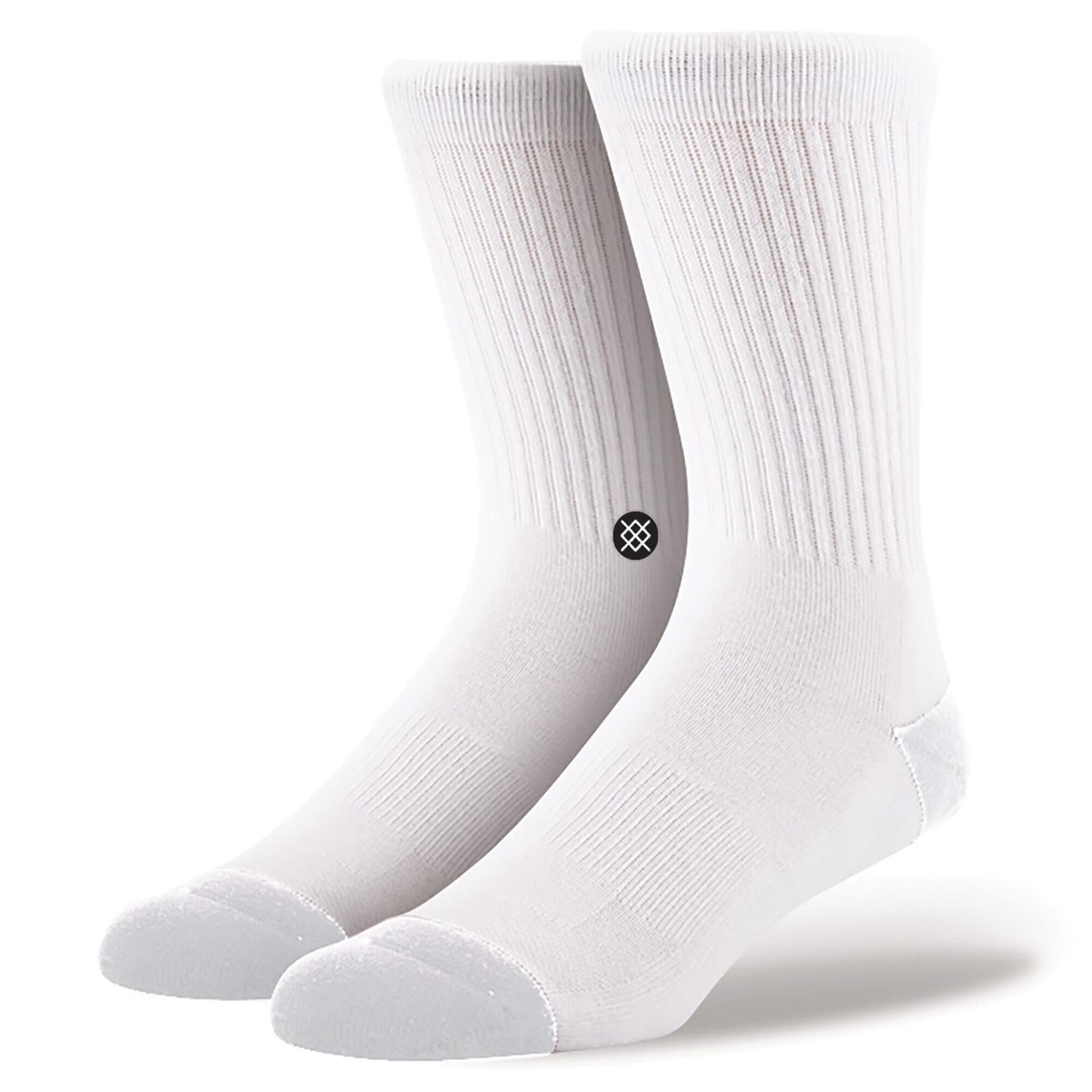 Stance Icon Socks - White/ Large