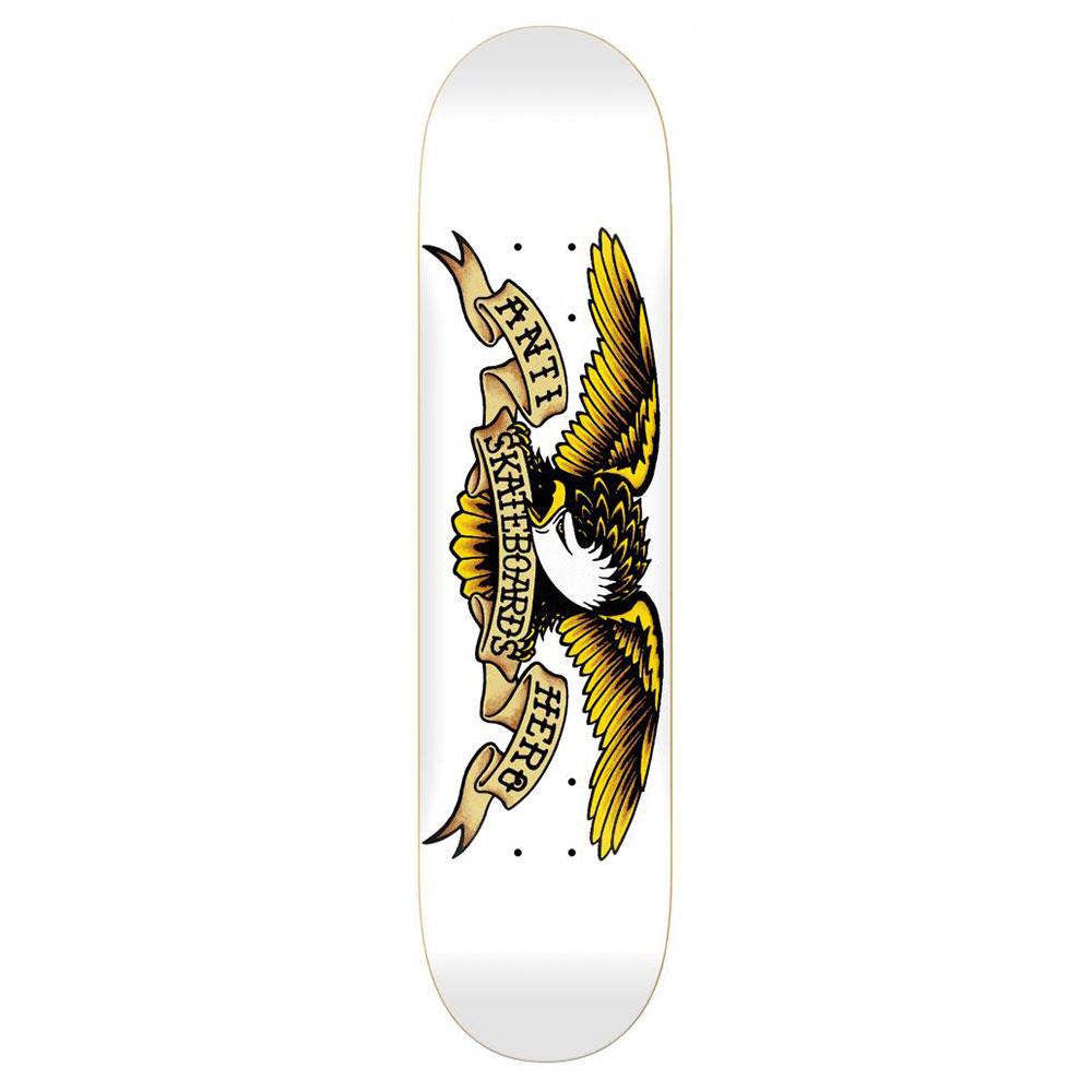Anti Hero Skateboard Deck - Classic Eagle XXL White 8.75"