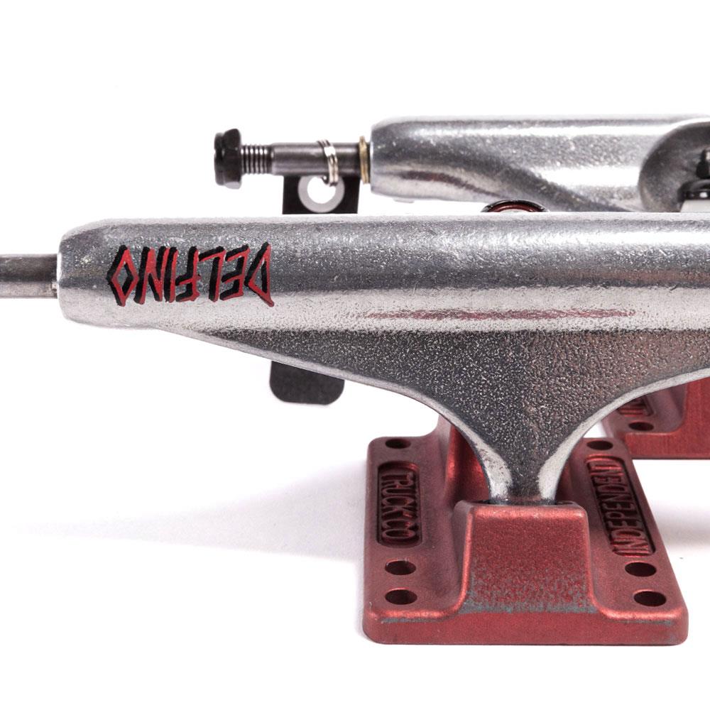 Independent Trucks - Stage 11 Hollow Delfino Silver/Red 159 (Pair)
