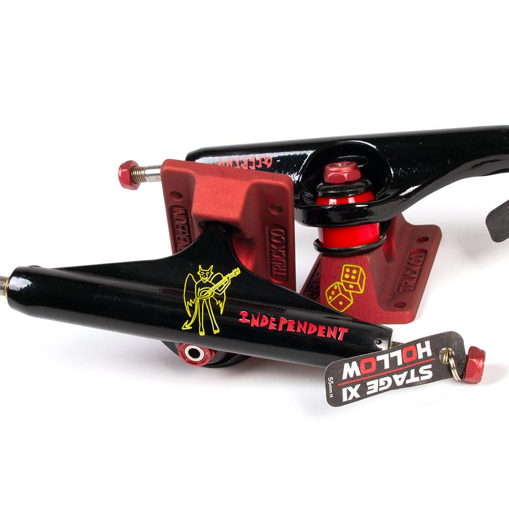 Independent Trucks - Stage 11 Hollow Breanna Geering Std Black/Red 144 (Pair)