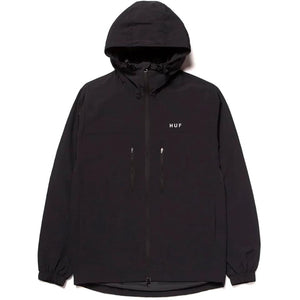 Huf Essentials Zip Standard Shell Jacket - Black