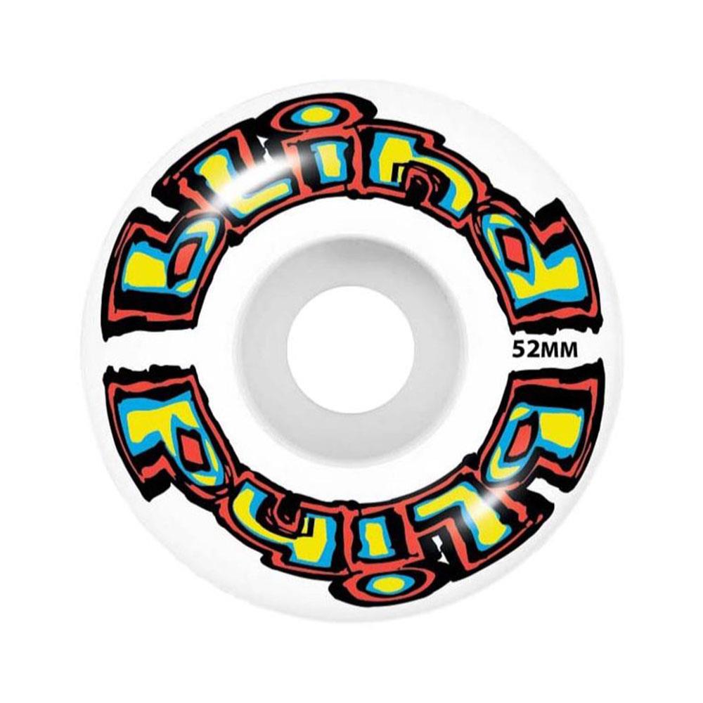 Blind Complete Skateboard - Matte OG Logo FP Bright Red/Teal 7.75"