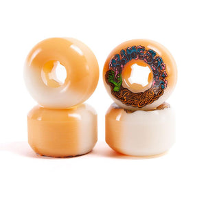 Santa Cruz Wheels - Slime Balls Hairballs 50-50 Orange/White 95a 56mm (4 Pack)