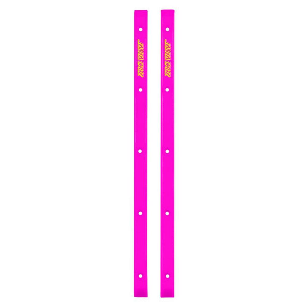 Santa Cruz Skateboard Rails - Slimline Pink (2 Pack)
