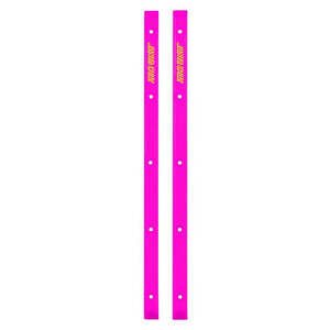 Santa Cruz Skateboard Rails - Slimline Pink (2 Pack)