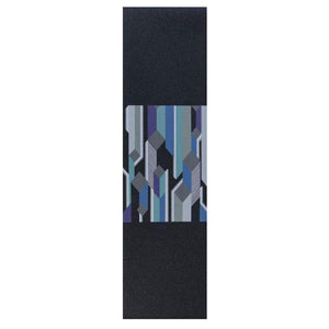 Jessup Skateboard Griptape - Danny Wainwright Blue Glitch Blue 9"