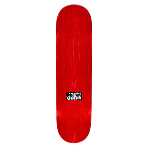 Hockey Skateboard Deck - Stone John Fitzgerald Black/White (Foil) 8.25"