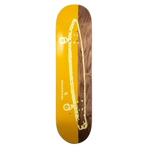 Crailtap Skateboard Deck - Splitter Gold Brown 8.25"