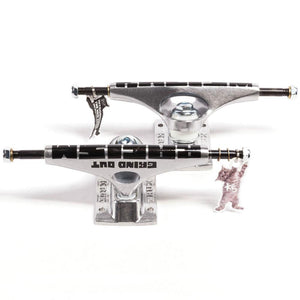 Krux Trucks - K5 Grind Out Racism DLK Standard Silver 8 (Pair)