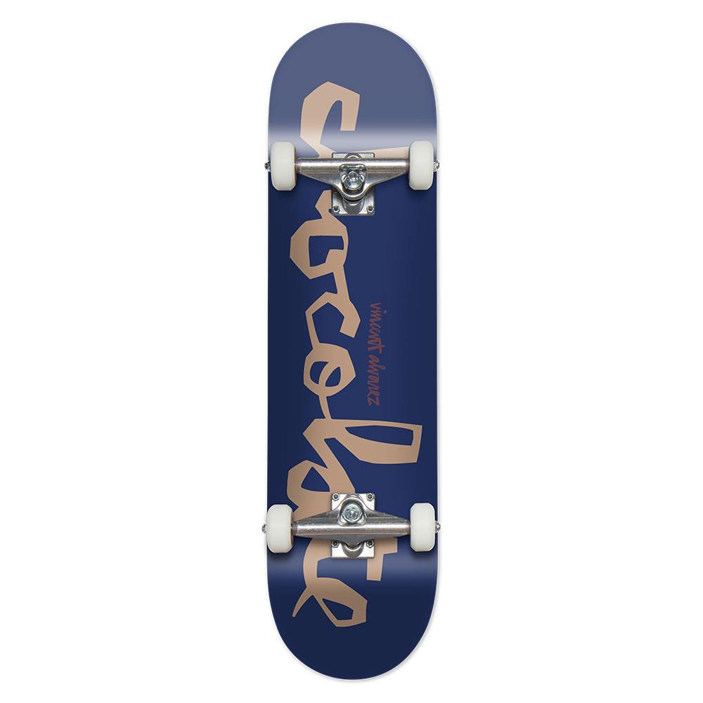 Chocolate Complete Skateboard - Original Chunk Vincent Alvarez Blue 7.75"