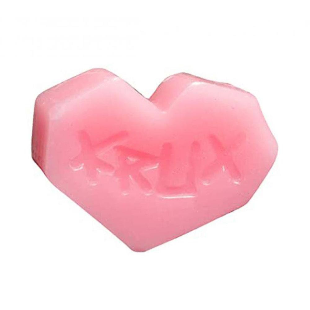 Krux Skateboard Wax - Wax Ledge Love Curb Wax Pink