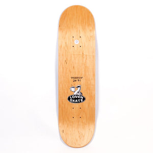 Lovenskate Skateboard Deck - Jellied Varial Eels! 8.38"