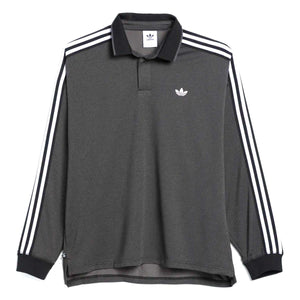 Adidas Long Sleeve Polo Jersey - Black