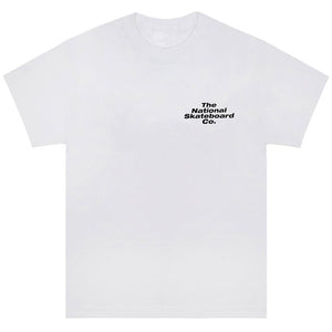 The National Skateboard Co. Joe T-Shirt - White