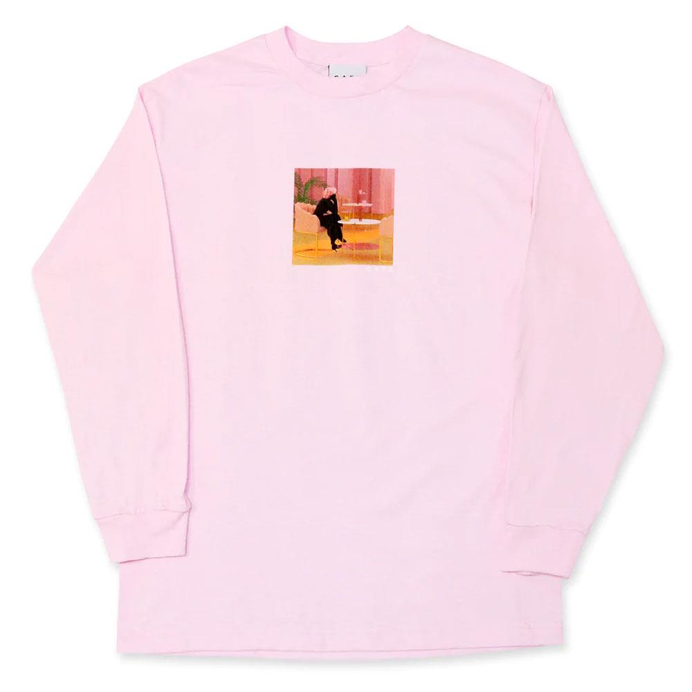 Skateboard Cafe Unexpected Beauty Longsleeve T-Shirt - Pink