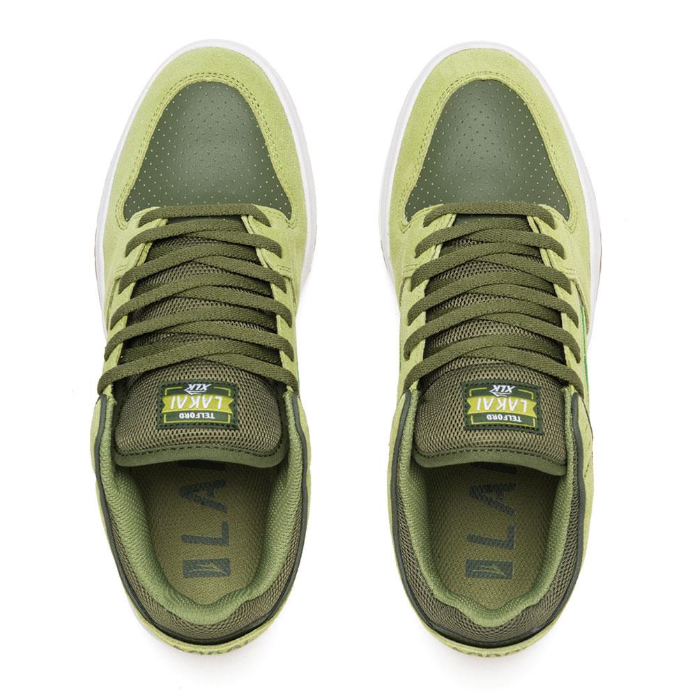 Lakai Telford Low - Green/Green Suede
