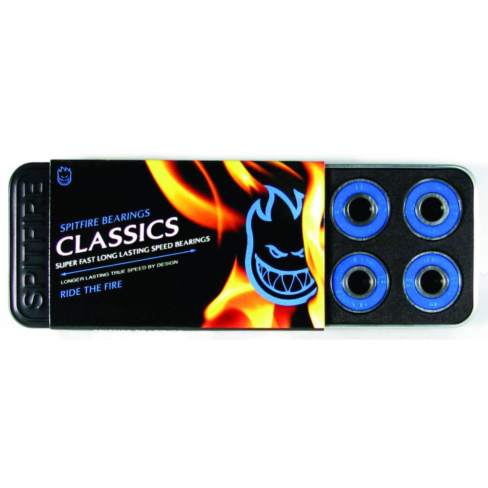 Spitfire Skateboard Bearings - Classics Blue (8 Pack)