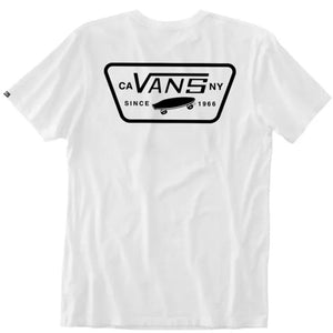 Vans Full Patch T-Shirt - White/Black