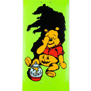Welcome Skateboard Deck - Hunny on Evil Twin Neon Green 8.5"