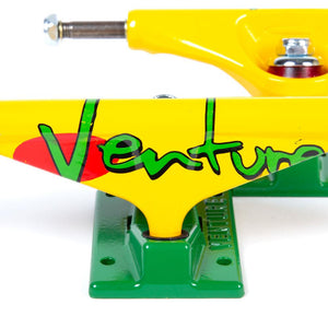 Venture Trucks - Hi Full Bleed Team Yellow/Green 5.2 (Pair)
