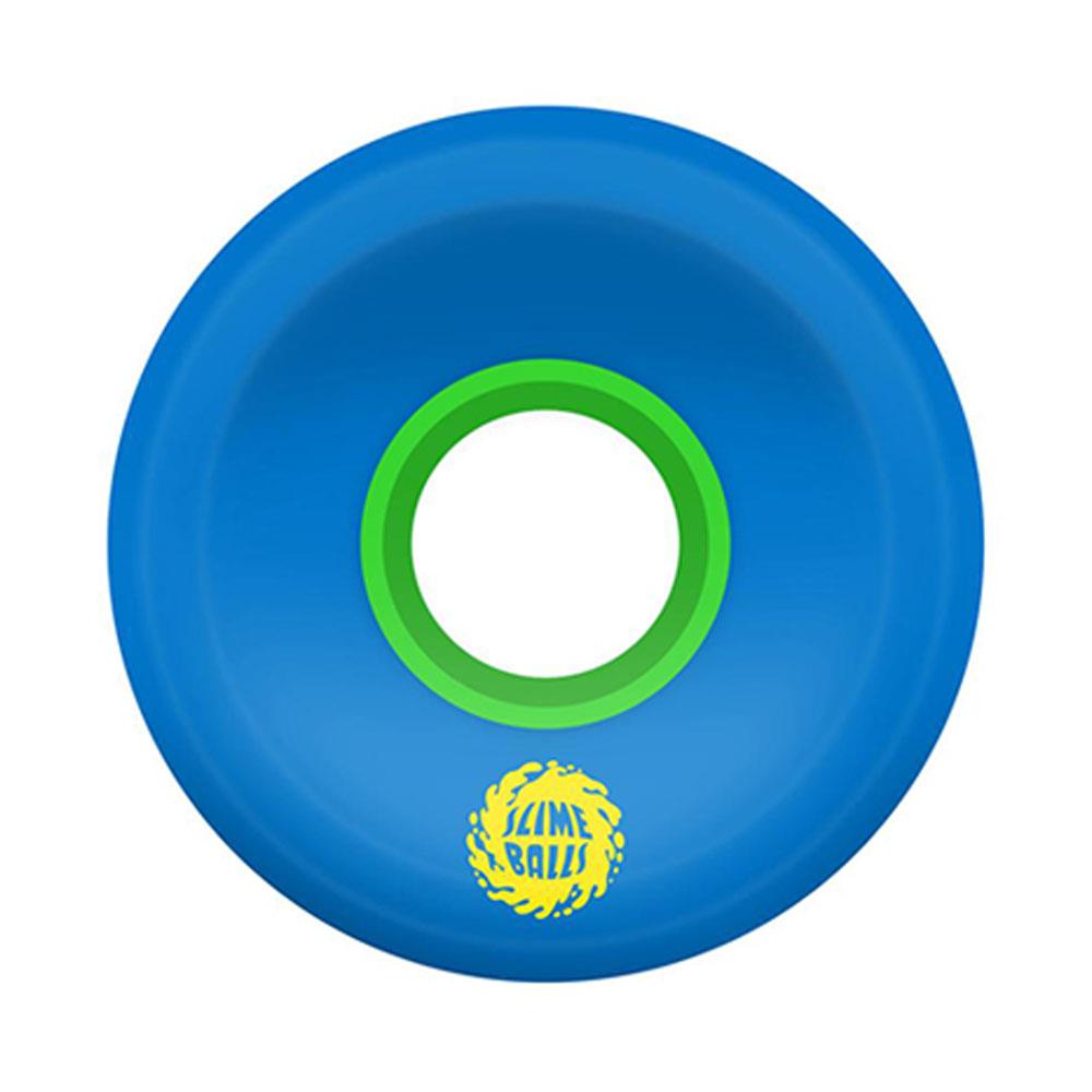 Santa Cruz Wheels - Slime Balls OG Slime Blue/Green 78a 66mm (4 Pack)