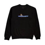Serious Adult Thinking Man Sweatshirt - Black
