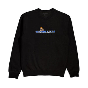 Serious Adult Thinking Man Sweatshirt - Black