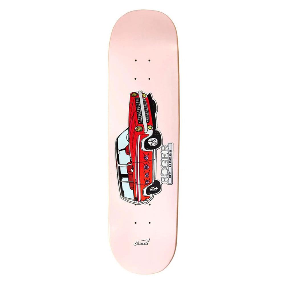 Snack Skateboard Deck - Krebs Whip Pink 8.25"