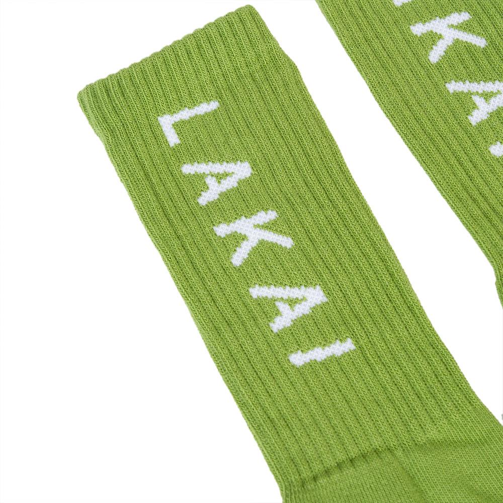 Lakai Simple Crew Sock - Grass Green