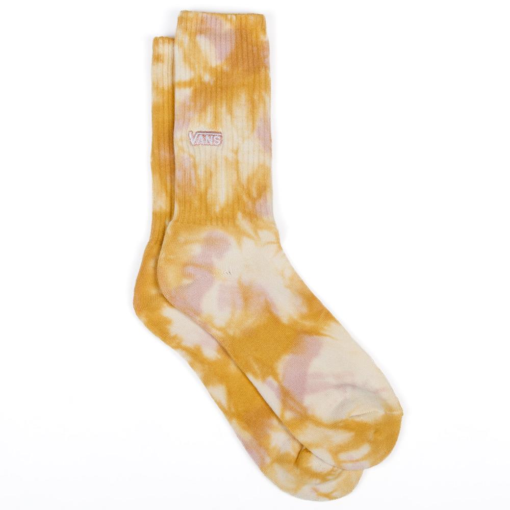 Vans Seasonal Tie Dye Crew Socks - Tropical Peach