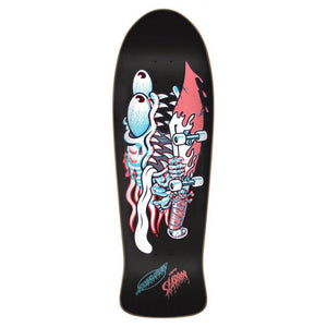 Santa Cruz Skateboard Deck - Reissue Meek Slasher Decoder 10.1" (Shaped)
