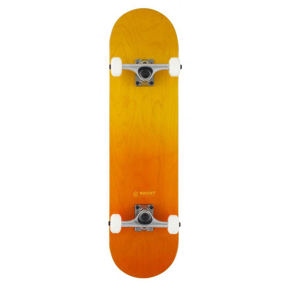 Rocket Complete Skateboard - Double Dipped Orange 8"