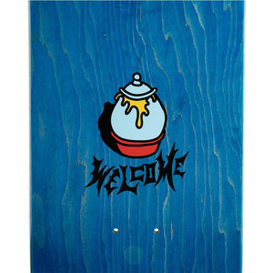 Welcome Skateboard Deck - Hunny on Evil Twin Neon Green 8.5"