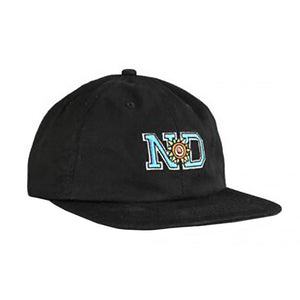 New Deal D1 N*D Logo Cap - Black