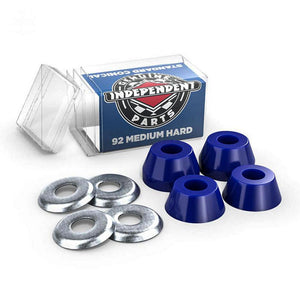 Independent Skateboard Bushings - Standard Conical Medium Hard 92a Blue (2 Pack)