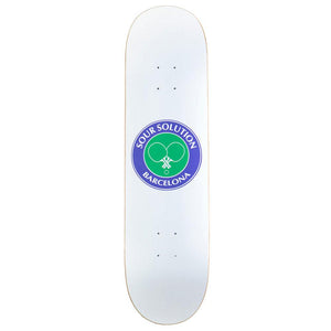 Sour Skateboard Deck - Social Club White 8.25"