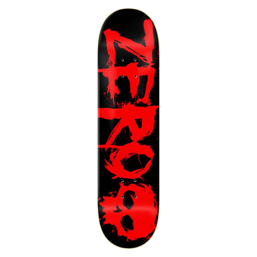 Zero Skateboards Deck - Blood Black/Red 8"